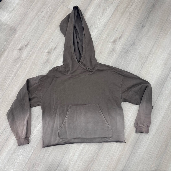 Electric & Rose Yvonne sweatshirt hoodie & sweatpants set brown  XS - Picture 5 of 11